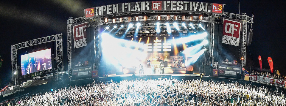 Eröffnet das Open Flair Festival 2016 in Eschwege