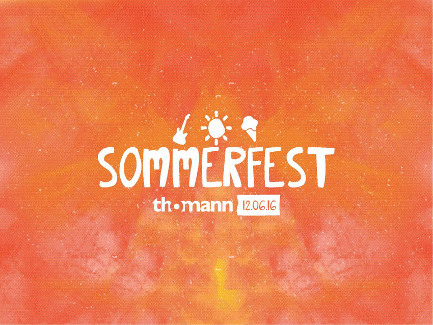 Das große Thomann-Sommerfest findet am 12. Juni 2016 statt