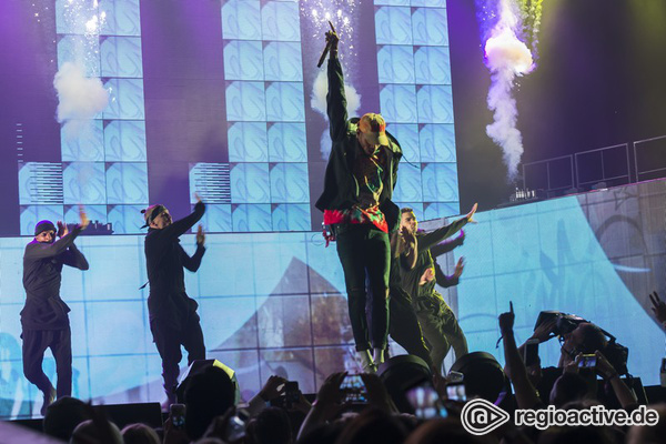 Publikumsmagnet - Fotos: Chris Brown live in der Festhalle in Frankfurt 