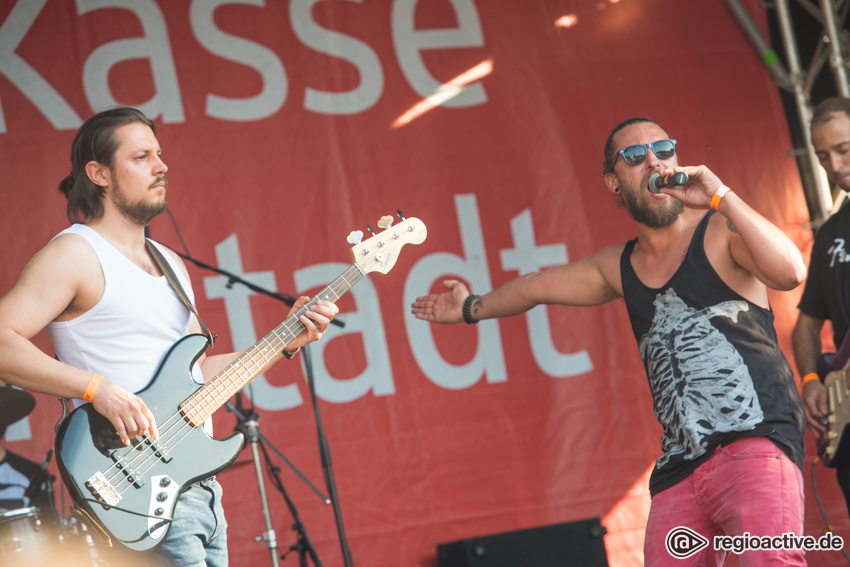 Wankers live auf dem Schlossgrabenfest 2016, Darmstadt 26.05.2016